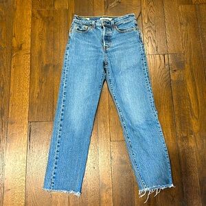 ‘Wedgie Straight’ Levi’s Jeans